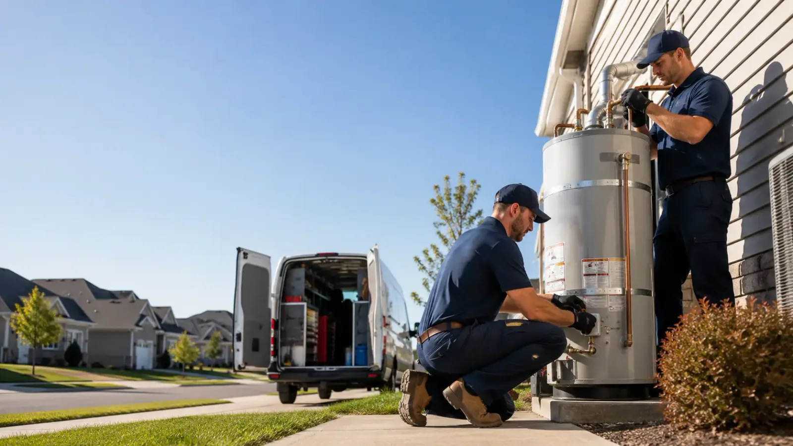Water Heater Installation in Rice, TX